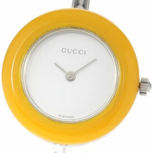 グッチ GUCCI 11/12.2L チェンジベゼル クォーツ レディース _548158