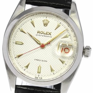 ロレックス ROLEX ref.6494 オイスターデイト プレシジョン Cal.1210 手巻き メンズ _816149