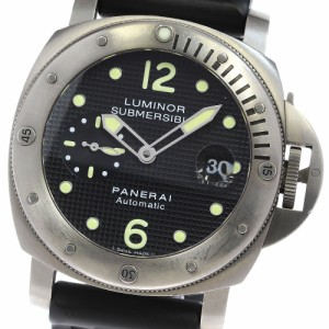 パネライ PANERAI PAM00025 ルミノール サブマーシブル デイト 自動巻き メンズ 内箱付き_819438