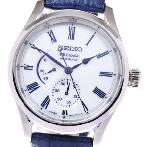 セイコー SEIKO 6R27-00S0/SARW053 プレザージュ 有田焼 水月 世界2000本限定 自動巻き メンズ 良品 _820592