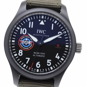 IWC SCHAFFHAUSEN IW324712 パイロットウォッチ XVIII トップガン SFTI デイト 自動巻き メンズ 美品 箱・保証書付き_821119