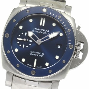 パネライ PANERAI PAM01068 サブマーシブル ブルー ノッテ スモールセコンド 自動巻き メンズ 美品 _819608