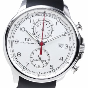 IWC IWC SCHAFFHAUSEN IW390502 ポルトギーゼ ヨットクラブ クロノグラフ 自動巻き メンズ 良品 _821625