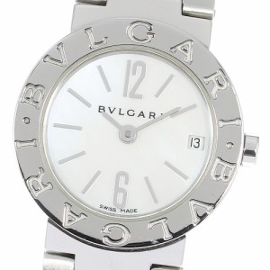 ブルガリ BVLGARI BB23SS ブルガリブルガリ デイト クォーツ レディース 良品 箱・保証書付き_819905