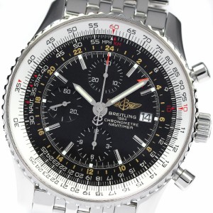 ブライトリング BREITLING A24322 ナビタイマー ワールド クロノグラフ GMT 自動巻き メンズ 良品 _820035