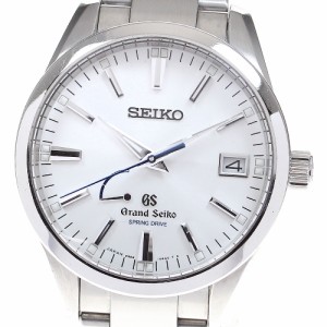 セイコー SEIKO SBGA099/9R65-0BM0 グランドセイコー パワーリザーブ デイト スプリングドライブ メンズ 箱・保証書付き_828444