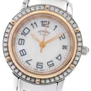 HERMES エルメス 腕時計 ナンタケット PM 29mm ベゼル三重ダイヤ