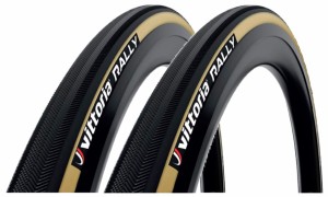 Vittoria (ビットリア) 2本セット RALLY(ラリー) RVC チューブラータイヤ Tubular 700 (21-28, パラサイドウォール) 輸入品【新品】