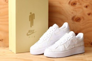 ビリー・アイリッシュ×ナイキ エアフォース1 ロー トリプルホワイト Billie Eilish×Nike Air Force 1 Low Triple White 正規品 全国送