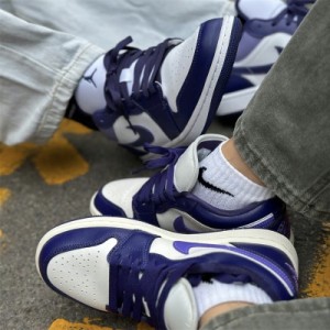 ナイキ エアジョーダン1 ロー スカイJ パープル Nike Air Jordan 1 Low Sky J Purple