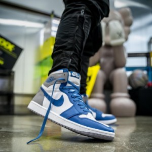 エアジョーダン1 ハイ OG トゥルーブルー Nike Air Jordan 1 High OG True Blue 正規品 全国送料無料