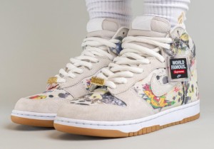 シュプリーム × ナイキ SB ダンク ハイ ラメルジー Supreme × Nike SB Dunk High Rammellzee