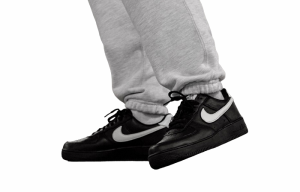 Nike Air Force 1 Low Retro QS Black and White ナイキ エアフォース1 ロー レトロ QS ブラック アンド ホワイト