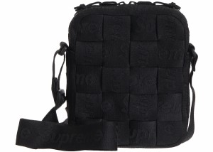 Supreme Woven Shoulder Bag Black シュプリーム ウーブン ショルダー バッグ ブラック 正規品 全国送料無料