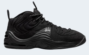 ステューシー×ナイキ エアペニー2 ブラック Stussy×Nike Air Penny 2 Black 正規品 全国送料無料