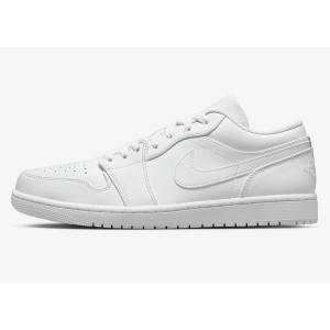 エアジョーダン1 ロー トリプルホワイト Nike Air Jordan 1 Low Triple White 正規品 全国送料無料