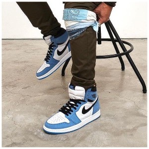 エアジョーダン1 ハイ OG ユニバーシティブルー NIKE AIR JORDAN 1 HIGH OG UNIVERSITY BLUE 正規品 全国送料無料