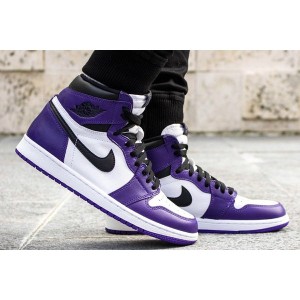 エアジョーダン1 レトロ ハイ OG コートパープル NIKE AIR JORDAN 1 RETRO HIGH OG COURT PURPLE 正規品 送料込