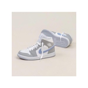 受注可NIKE AIR JORDAN(ミッドウルフグレー) 靴