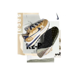 サカイ×ナイキ ヴェイパー ワッフル セサミ アンド ブルーボイド SACAI×NIKE VAPOR WAFFLE SESAME AND BLUE VOID 正規品 全国送料無料