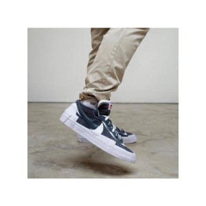 サカイ×ナイキ ブレーザー ロー アイアン グレー SACAI×NIKE BLAZER LOW IRON GREY 正規品 全国送料無料