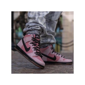 KCDC ブルックリン スケートショップ×ナイキ SB ダンク ハイ ピンク ブラック KCDC Brooklyn Skateshop×Nike SB Dunk High Pink Black 