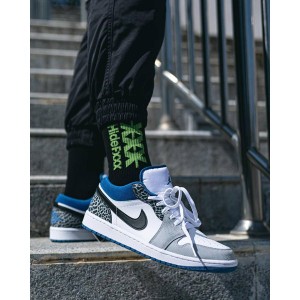 エアジョーダン1 ロー トゥルー ブルー Nike Air Jordan 1 Low True Blue 正規品 全国送料無料