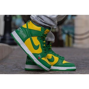 シュプリーム×ナイキ SB ダンク ハイ バイ エニー ミーンズ ブラジル Supreme×Nike SB Dunk High By Any Means Brazil 正規品 全国送料