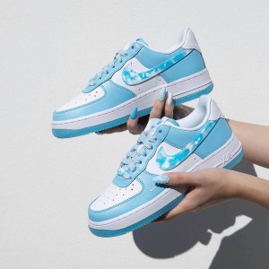 ナイキ ウィメンズ エアフォース1 ロー セラスティン ブルー Nike WMNS Air Force 1 Low Celestine Blue 正規品 全国送料無料