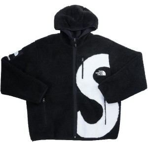 シュプリーム×ザ ノース フェイス Supreme × The North Face S Logo Hooded Fleece Jacket Black 正規品 全国送料無料