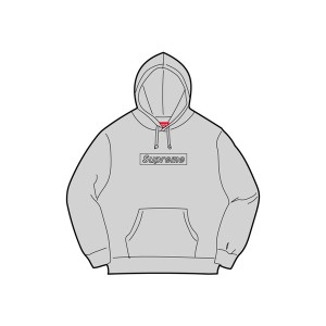 シュプリーム Supreme KAWS Chalk Logo Hooded Sweatshirt Heather Grey 正規品 全国送料無料