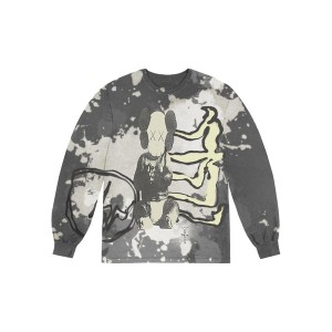 Travis Scott Cactus Jack x KAWS For Fragment L S Tee Gray トラヴィス スコット カクタス ジャック x カウズ フォー フラグメント L S