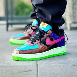 アンディフィーテッド×ナイキ エアフォース1 ロー SP マルチカラー ピンク UNDEFEATED×Nike Air Force 1 Low SP Multicolor Pink 正規