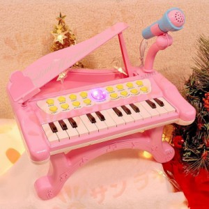 音楽玩具 楽器玩具 子ども用 電子 ミニ ピアノ 子供 おもちゃ 音楽 キーボード 玩具 多機能楽器 クリスマス 誕生日 プレゼント 贈り物