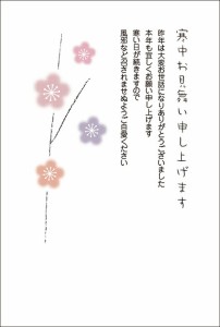 ★寒中見舞い★《私製はがき 8枚》寒中見舞いはがき デザインタイプ 年賀状返信 グリーティング 季節のあいさつ