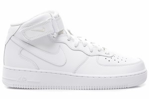 NIKE AIR FORCE 1 MID 07 WHITE/WHITE CW2289-111 ナイキ エアフォース ワン ミッド ホワイト 315123-111 定番 メンズ スニーカー