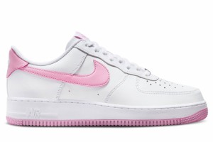 NIKE AIR FORCE 1 07 FJ4146-101 WHITE/PINK RISE/WHITE ナイキ エアフォース 1 07 ロー ホワイト ピンク ライズ メンズ レディース スニ