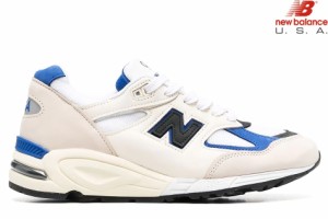 NEW BALANCE 990v2 M990WB2 TEDDY SANTIS 「Made in U.S.A」 WHITE BLUE Dワイズ ニューバランス ホワイト ブルー テディ サンティス USA