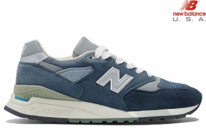 NEW BALANCE U998NV Made in U.S.A NAVY Dワイズ ニューバランス 998 ネイビー USA  ABZORB メンズ スニーカー