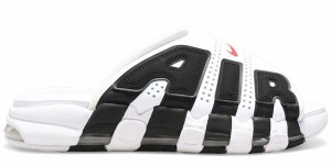 NIKE AIR MORE UPTEMPO SLIDE FB7815-100 WHITE/BLACK ナイキ エア モア アップテンポ スライド ホワイト ブラック サンダル メンズ スニ