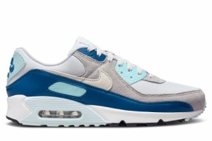 NIKE AIR MAX 90 FN6958-001 PURE PLATINUM/WHITE/GLACIER BLUE ナイキ エアマックス 90 ホワイト ブルー メンズ 定番 スニーカー