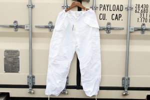 17’s DEADSTOCK U.S.ARMY SNOW CAMO TROUSERS MEDIUM-REGULAR WHITE 17年納品 デッドストック スノーカモ オーバーパンツ ホワイト アメ