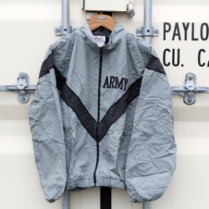 DEADSTOCK U.S.ARMY PHYSICAL TRAINING REFLECTIVE PT JACKET GREY 米軍 新品 デッドストック フィジカル トレーニング ジャケット グレ