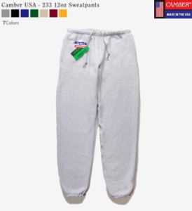 CAMBER USA 233 CROSS KNIT 12oz SWEAT PANTS 7COLORS Made in U.S.A キャンバー クロスニット スエットパンツ ヘビーウェイト 12オンス 