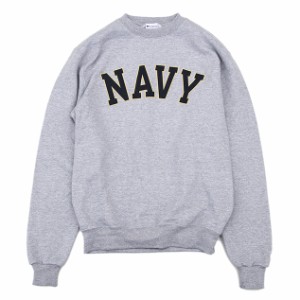 Champion 「USNA 」 ARCHED NAVY CREWNECK SWEATSHIRT GRAY CS1220 チャンピオン ネイビー アーチ クルー スエット グレー US企画 海軍兵