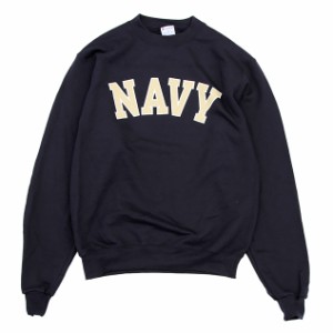 Champion 「USNA 」 ARCHED NAVY CREWNECK SWEATSHIRT NAVY CS1220 チャンピオン ネイビー アーチ クルー スエット US企画 海軍兵学校 US