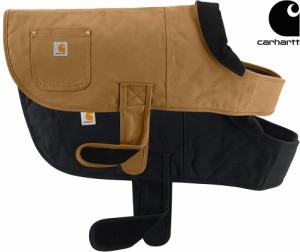 Carhartt USA Firm Duck Insulated Dog Chore Coat Carhartt Brown/Black P0000340 カーハート ダッグ ドッグ コート ジャケット 胴輪 ダ