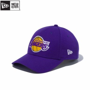 NEWERA ニューエラ ロサンゼルス レイカーズ Lakers キャップ CAP 帽子 9FORTY バスケ バスケットボール NBA ベースボールキャップ メン