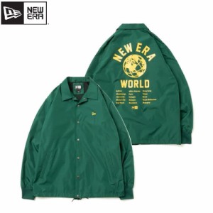 【送料無料】 NEW ERA ニューエラ コーチ ジャケット World Tour ワールドツアー ウインドブレーカー アウター 軽量 スポーツ 秋 冬 ユニ