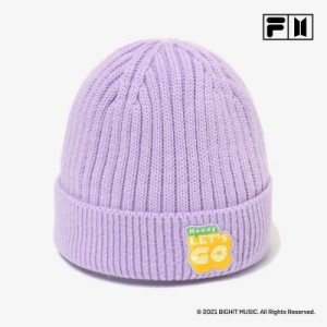 【送料無料】BTS x FILA フィラ ジョングク 着用モデル コラボ グッズ ニット帽 ニットキャップ ビーニー 帽子 CAP キャップ ロゴ  刺繍 